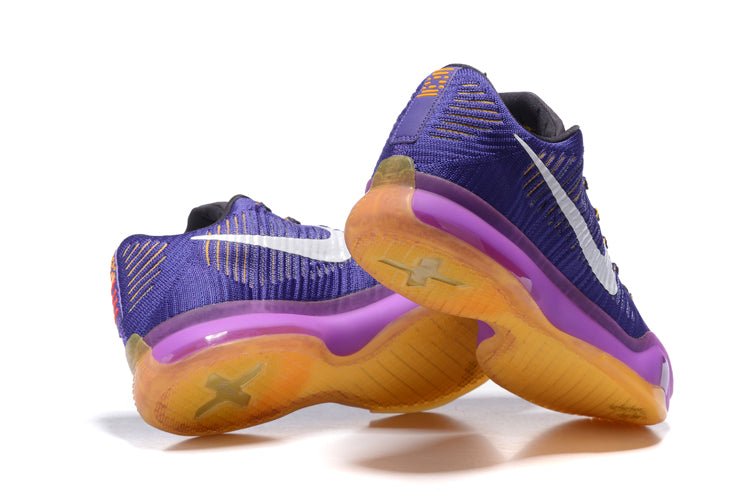 NIKE Kobe 10 Elite Low - Opening Night Sneakers - Black Unisex Streetwear Limited Edition