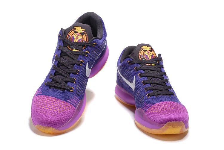 NIKE Kobe 10 Elite Low - Opening Night Sneakers - Black Unisex Streetwear Limited Edition