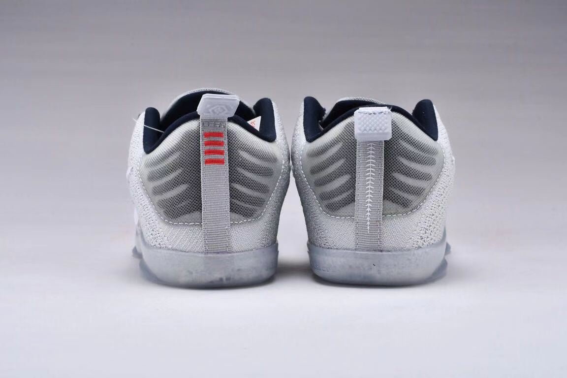 NIKE Kobe 11 Elite Low - 4kb Pale Horse Shoes - Red Unisex Streetwear Limited Edition