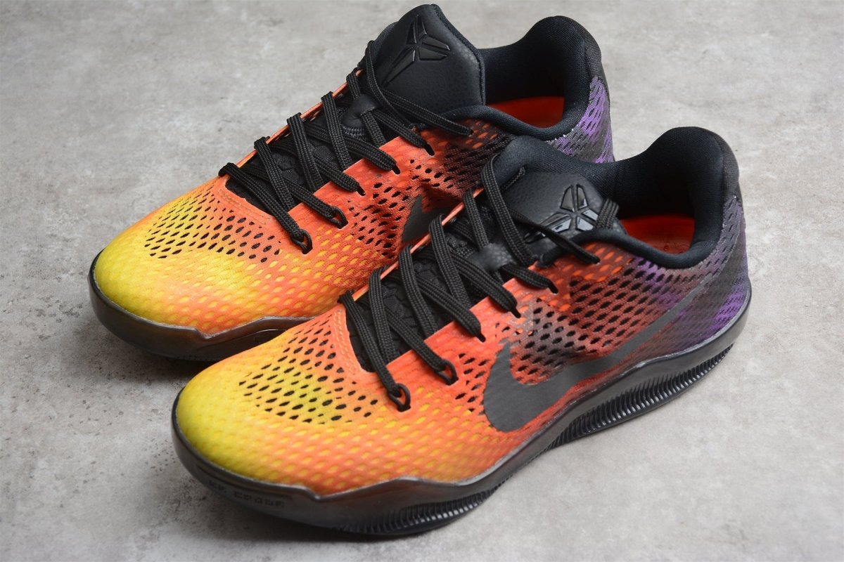 NIKE Kobe 11 - Sunset Shoes - Red Unisex Streetwear Limited Edition