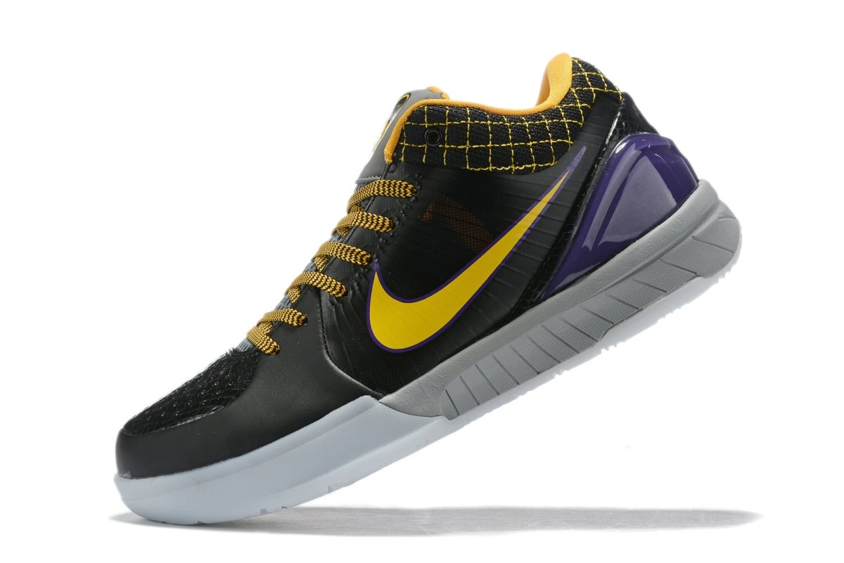 NIKE Kobe 4 Protro - Carpe Diem Sneakers - Black Unisex Streetwear Limited Edition