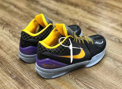 NIKE Kobe 4 Protro - Carpe Diem Sneakers - Black Unisex Streetwear Limited Edition