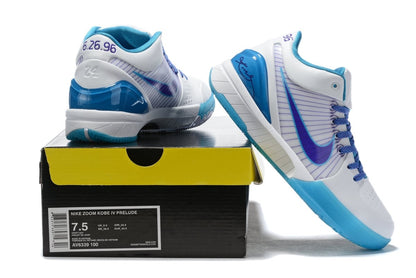 NIKE Kobe 4 Protro - Draft Day Hornets Sneakers - Black Unisex Streetwear Limited Edition