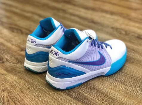 NIKE Kobe 4 Protro - Draft Day Hornets Sneakers - Black Unisex Streetwear Limited Edition
