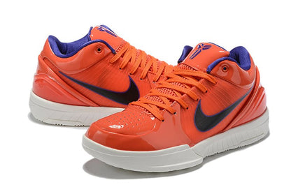 NIKE Kobe 4 Protro - Undefeated Phoeni - Suns Sneakers - Black Unisex Streetwear Limited Edition