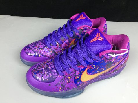 NIKE Kobe 4 - Prelude Sneakers - Black Unisex Streetwear Limited Edition