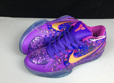 NIKE Kobe 4 - Prelude Sneakers - Black Unisex Streetwear Limited Edition