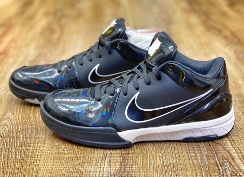 NIKE Kobe 4 - Undefeated Mamba Sneakers - Black Unisex Streetwear Limited Edition