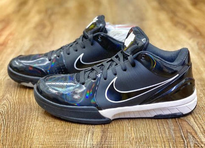 NIKE Kobe 4 - Undefeated Mamba Sneakers - Black Unisex Streetwear Limited Edition