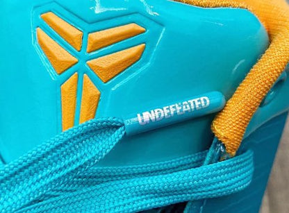 NIKE Kobe 4 - Undefeated San Antonio Spurs Sneakers - Black Unisex Streetwear Limited Edition