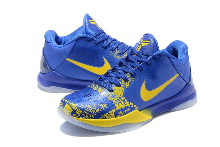 NIKE Kobe 5 Protro - 5 Rings Sneakers - Black Unisex Streetwear Limited Edition