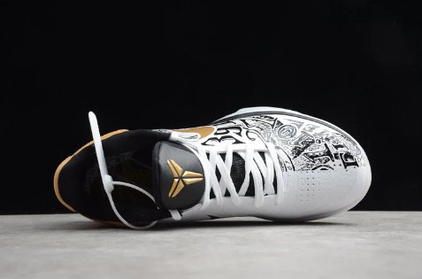 NIKE Kobe 5 Protro - Big Stage Sneakers - Black Unisex Streetwear Limited Edition
