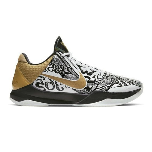 NIKE Kobe 5 Protro - Big Stage Sneakers - Black Unisex Streetwear Limited Edition