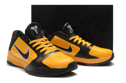 NIKE Kobe 5 Protro - Bruce Lee - Red Unisex Streetwear Limited Edition - Introducing the Nike Kobe 5 Protro x Bruce Lee, a basketball shoe that pays homage