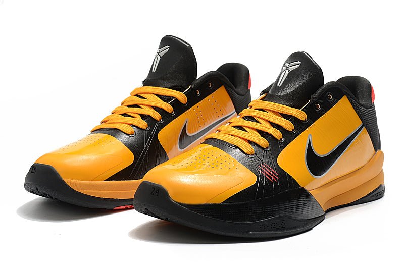 NIKE Kobe 5 Protro - Bruce Lee - Red Unisex Streetwear Limited Edition - Introducing the Nike Kobe 5 Protro x Bruce Lee, a basketball shoe that pays homage