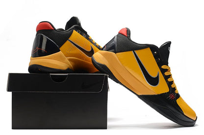 NIKE Kobe 5 Protro - Bruce Lee - Red Unisex Streetwear Limited Edition - Introducing the Nike Kobe 5 Protro x Bruce Lee, a basketball shoe that pays homage