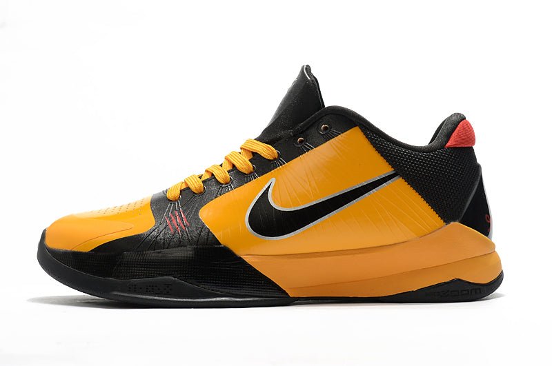 NIKE Kobe 5 Protro - Bruce Lee - Red Unisex Streetwear Limited Edition - Introducing the Nike Kobe 5 Protro x Bruce Lee, a basketball shoe that pays homage