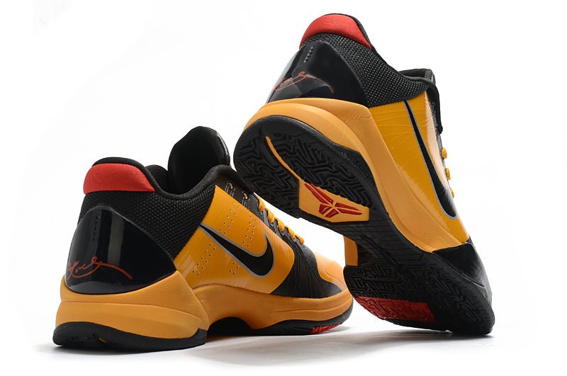 NIKE Kobe 5 Protro - Bruce Lee - Red Unisex Streetwear Limited Edition - Introducing the Nike Kobe 5 Protro x Bruce Lee, a basketball shoe that pays homage