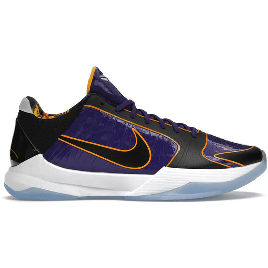 NIKE Kobe 5 Protro - Lakers Sneakers - Black Unisex Streetwear Limited Edition