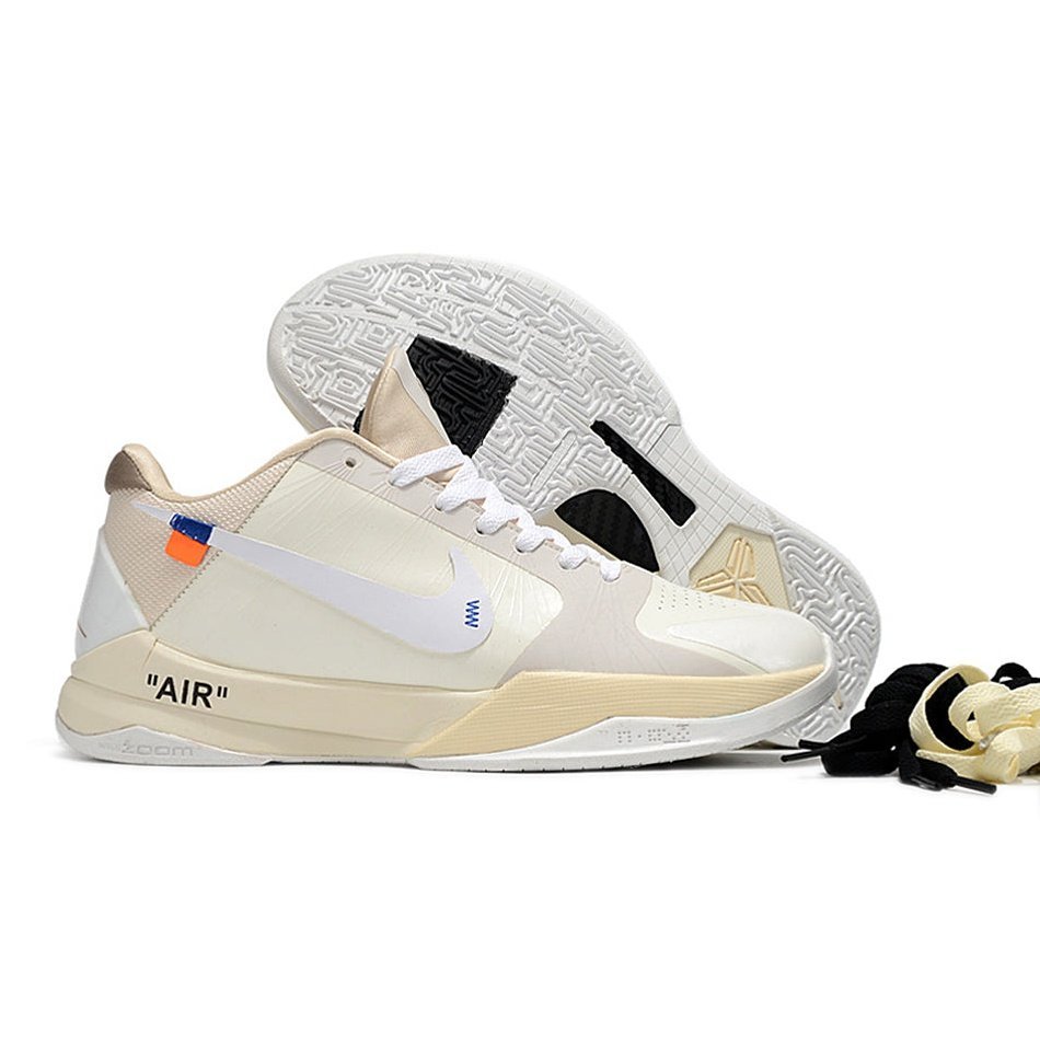 NIKE Kobe 5 - Off-white Sneakers Unisex Streetwear Limited Edition