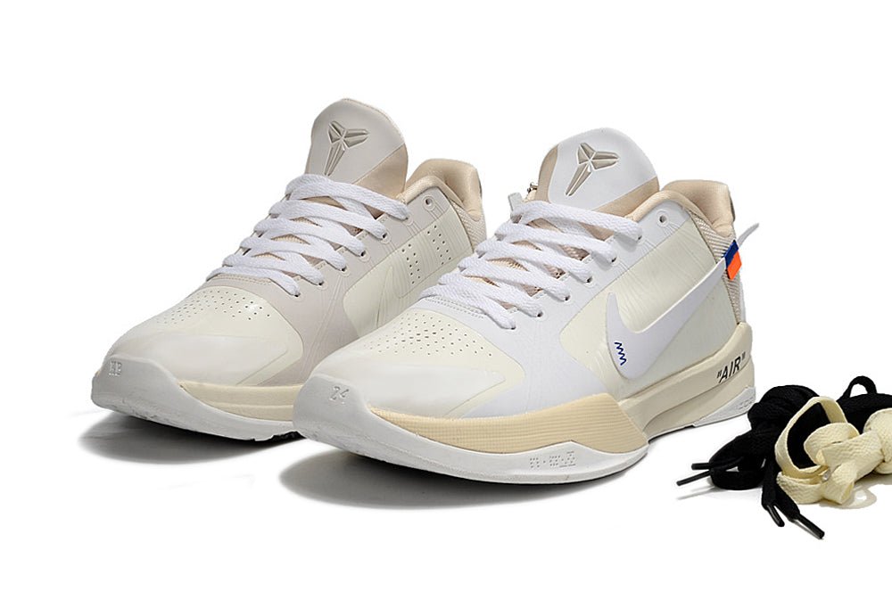 NIKE Kobe 5 - Off-white Sneakers Unisex Streetwear Limited Edition