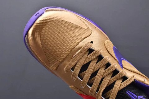 NIKE Kobe 5 - Undefeated Hall Of Fame Sneakers - Black Unisex Streetwear Limited Edition