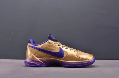 NIKE Kobe 5 - Undefeated Hall Of Fame Sneakers - Black Unisex Streetwear Limited Edition