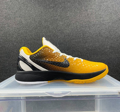 NIKE Kobe 6 Protro - Bruce Lee Custom Sneakers - Black Unisex Streetwear Limited Edition