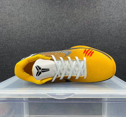 NIKE Kobe 6 Protro - Bruce Lee Custom Sneakers - Black Unisex Streetwear Limited Edition