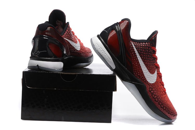 NIKE Kobe 6 Protro - Challenge All-star Sneakers - Red Unisex Streetwear Limited Edition