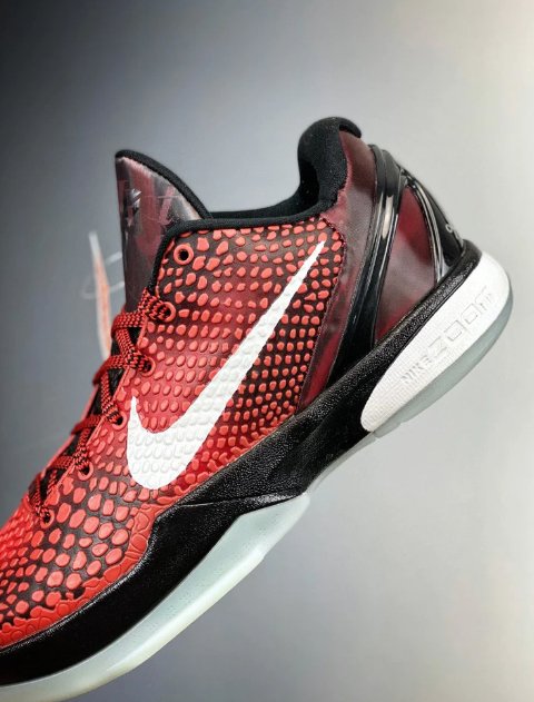 NIKE Kobe 6 Protro - Challenge All-star Sneakers - Red Unisex Streetwear Limited Edition