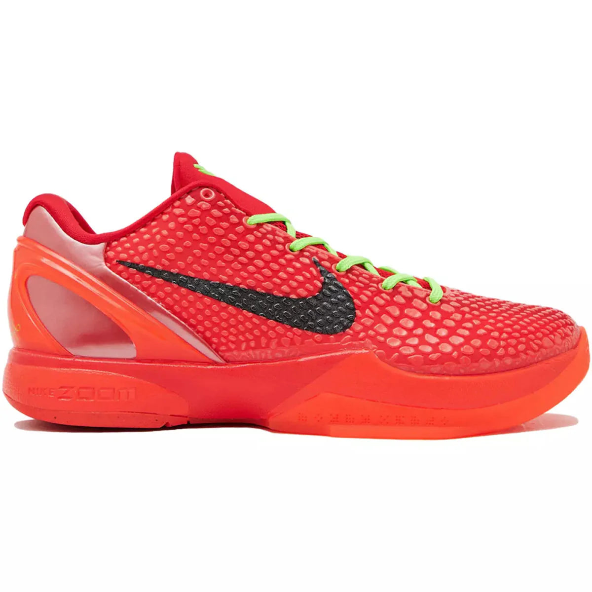 NIKE Kobe 6 Protro - Reverse Grinch Sneakers - Black Unisex Streetwear Limited Edition
