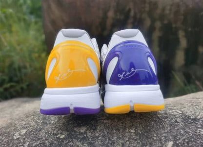 NIKE Kobe 6 - 3d Lakers Sneakers - Black Unisex Streetwear Limited Edition