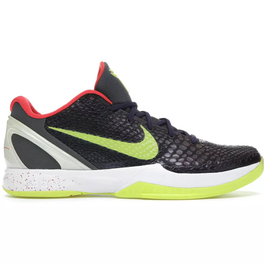 NIKE Kobe 6 - Supreme Chaos Sneakers - Black Unisex Streetwear Limited Edition