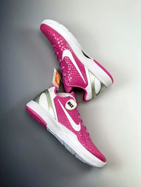 NIKE Kobe 6 - Think Sneakers - Pink Unisex Streetwear Limited Edition