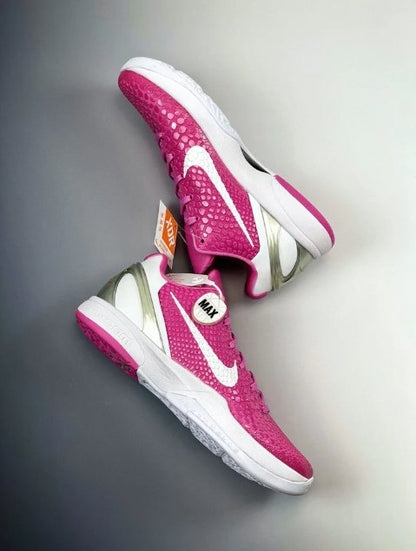 NIKE Kobe 6 - Think Sneakers - Pink Unisex Streetwear Limited Edition