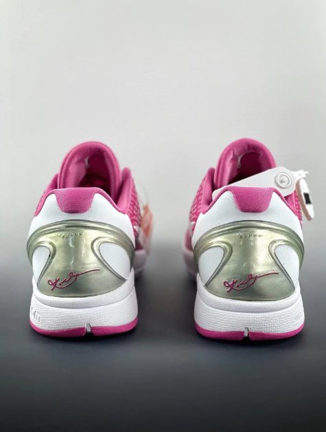 NIKE Kobe 6 - Think Sneakers - Pink Unisex Streetwear Limited Edition