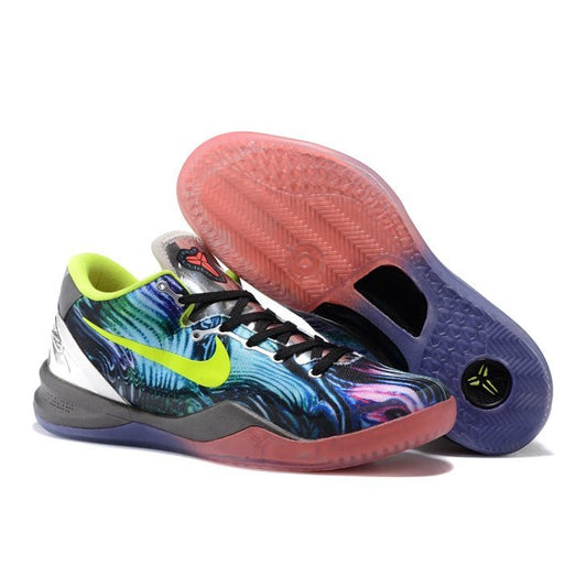 NIKE Kobe 8 - Prelude Reflection Sneakers - Black Unisex Streetwear Limited Edition