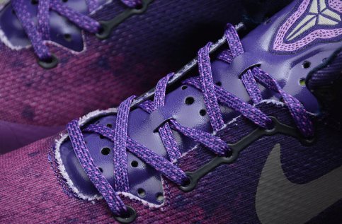 NIKE Kobe 8 - Platinum Sneakers - Purple Unisex Streetwear Limited Edition