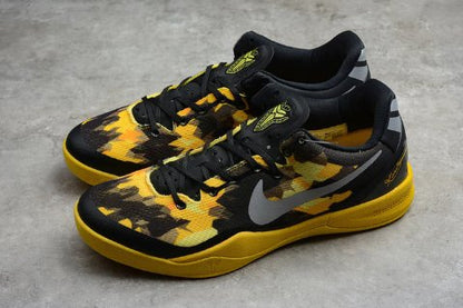 NIKE Kobe 8 - Sulfur Sneakers - Black Unisex Streetwear Limited Edition