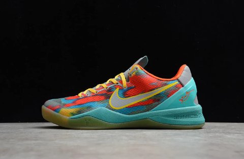 NIKE Kobe 8 - Venice Beach Sneakers - Black Unisex Streetwear Limited Edition