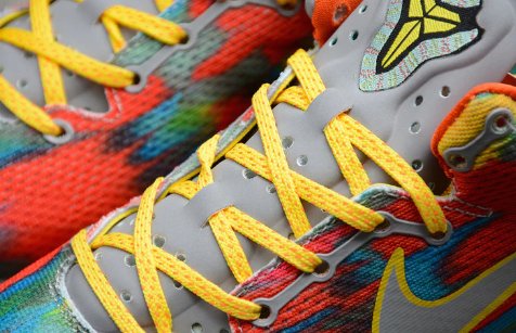 NIKE Kobe 8 - Venice Beach Sneakers - Black Unisex Streetwear Limited Edition
