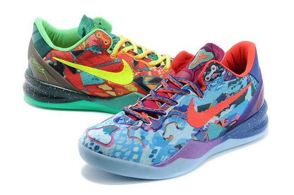 NIKE Kobe 8 - What The Kobe Sneakers - Black Unisex Streetwear Limited Edition