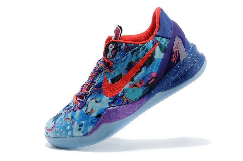 NIKE Kobe 8 - What The Kobe Sneakers - Black Unisex Streetwear Limited Edition