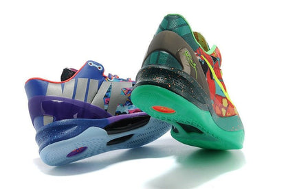 NIKE Kobe 8 - What The Kobe Sneakers - Black Unisex Streetwear Limited Edition