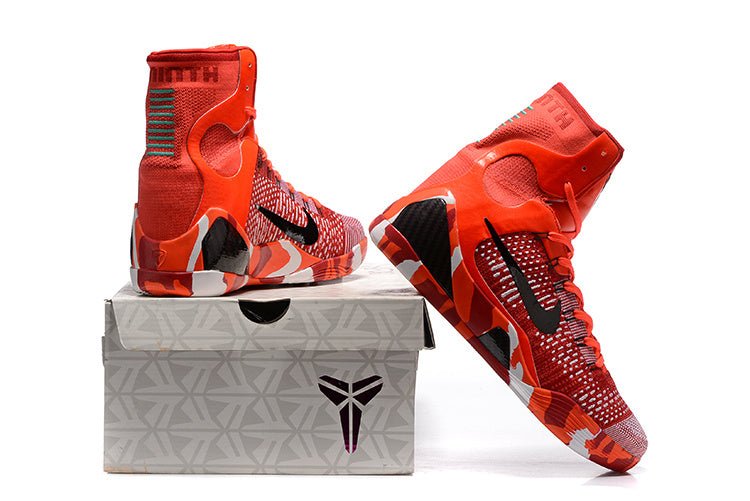NIKE Kobe 9 Elite - Christmas - White Unisex Streetwear Limited Edition