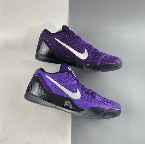 NIKE Kobe 9 - Moonwalker Sneakers - Black Unisex Streetwear Limited Edition