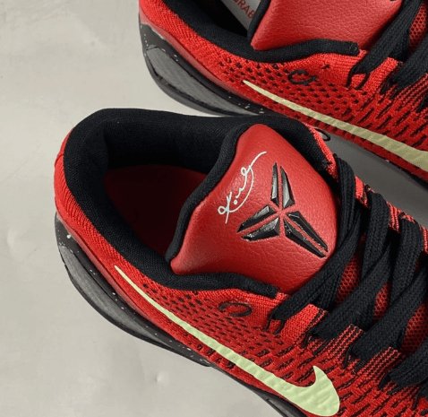 NIKE Kobe 9 - University Sneakers - Red Unisex Streetwear Limited Edition