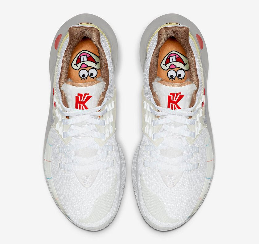 NIKE Kyrie 2 - Spongebob Sandy Cheeks Pants - Red Unisex Streetwear Limited Edition - Introducing the remarkable collaboration between Nike and the iconic SpongeBob SquarePants series, the Nike Kyrie