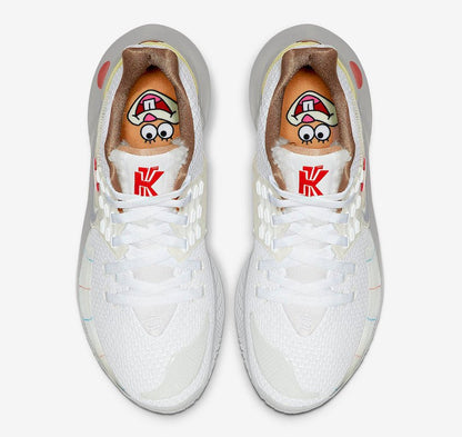 NIKE Kyrie 2 - Spongebob Sandy Cheeks Pants - Red Unisex Streetwear Limited Edition - Introducing the remarkable collaboration between Nike and the iconic SpongeBob SquarePants series, the Nike Kyrie